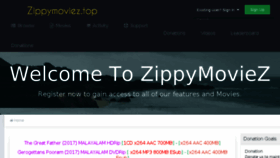 What Zippymoviez.top website looked like in 2017 (6 years ago)