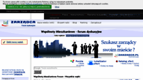 What Zarzadca.eu website looked like in 2017 (6 years ago)