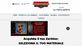 What Zerbinifaidate.com website looked like in 2017 (6 years ago)