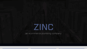 What Zinc.io website looked like in 2017 (6 years ago)