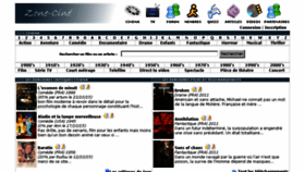 What Zone-cine.fr website looked like in 2017 (6 years ago)