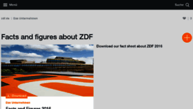 What Zdf.com website looked like in 2017 (6 years ago)