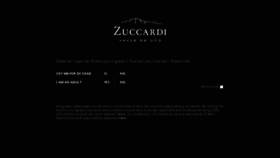 What Zuccardiwines.com website looked like in 2017 (6 years ago)