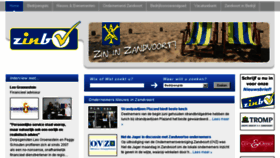 What Zandvoortinbedrijf.nl website looked like in 2017 (6 years ago)