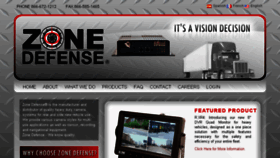 What Zonedefensetruck.com website looked like in 2017 (6 years ago)