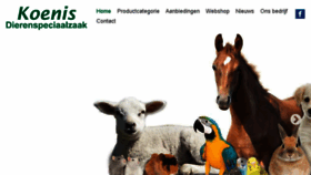 What Zeemandiervoeders.nl website looked like in 2017 (6 years ago)