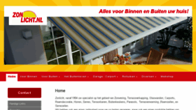 What Zonlicht.nl website looked like in 2017 (6 years ago)