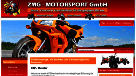 What Zmg-motorsport.com website looked like in 2017 (6 years ago)