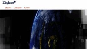 What Zitykom.de website looked like in 2017 (8 years ago)