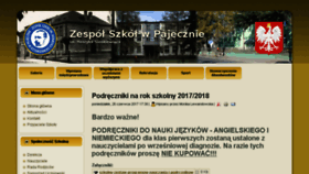 What Zspajeczno.pl website looked like in 2017 (6 years ago)