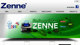 What Zenne.com.my website looked like in 2017 (6 years ago)