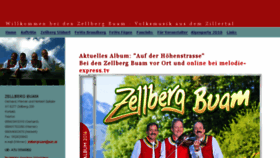 What Zellbergbuam.at website looked like in 2017 (6 years ago)