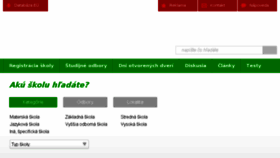 What Zoznamskol.eu website looked like in 2017 (6 years ago)