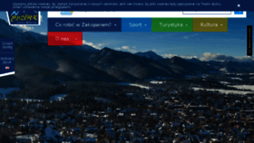 What Zakopane.pl website looked like in 2017 (6 years ago)