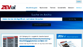 What Zevrail.de website looked like in 2017 (6 years ago)