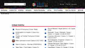 What Zavq.uz website looked like in 2017 (6 years ago)
