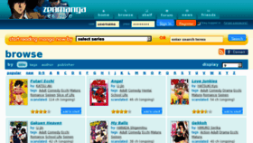What Zenmanga.com website looked like in 2011 (12 years ago)