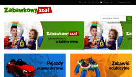 What Zabawkowyszal.pl website looked like in 2017 (6 years ago)