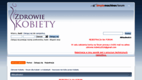 What Zdrowie-kobiety.pl website looked like in 2017 (6 years ago)