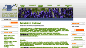 What Zahradnictvikrulichovi.cz website looked like in 2017 (6 years ago)