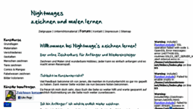 What Zeichnenlernen.net website looked like in 2017 (6 years ago)