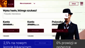 What Zloto.aliorbank.pl website looked like in 2017 (6 years ago)