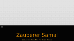 What Zauberer-samal.ch website looked like in 2017 (6 years ago)