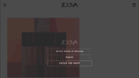 What Zoeva.de website looked like in 2017 (6 years ago)