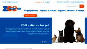 What Zooeasy.nl website looked like in 2017 (6 years ago)