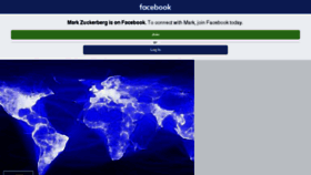 What Zuckerberg.com website looked like in 2017 (6 years ago)