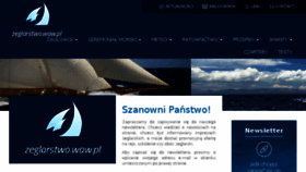 What Zeglarstwo.waw.pl website looked like in 2017 (6 years ago)