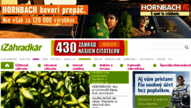 What Zahradkar.pluska.sk website looked like in 2017 (6 years ago)
