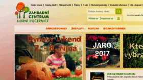 What Zahradapocernice.cz website looked like in 2017 (6 years ago)