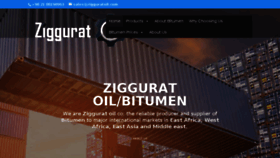 What Zigguratoil.com website looked like in 2017 (6 years ago)