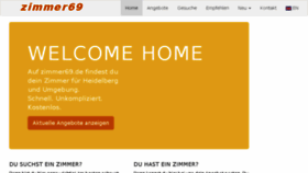 What Zimmer69.de website looked like in 2017 (6 years ago)