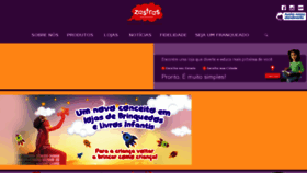 What Zastrasbrinquedos.com.br website looked like in 2017 (6 years ago)