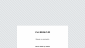 What Zocopet.es website looked like in 2017 (6 years ago)