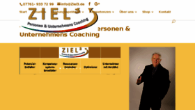 What Ziel-3.com website looked like in 2017 (6 years ago)