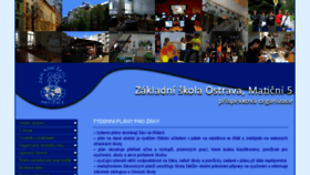 What Zs-mat5.cz website looked like in 2017 (6 years ago)