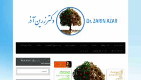 What Zarinazar.com website looked like in 2017 (6 years ago)