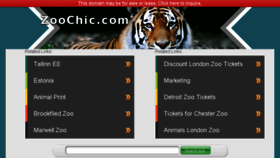 What Zoochic.com website looked like in 2017 (6 years ago)