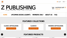 What Zpublishinghouse.com website looked like in 2017 (6 years ago)