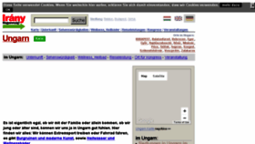 What Zungarn.de website looked like in 2017 (6 years ago)