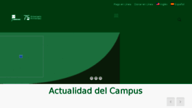 What Zamorano.edu website looked like in 2017 (7 years ago)
