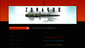 What Zona900.it website looked like in 2017 (6 years ago)