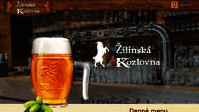 What Zilinskakozlovna.sk website looked like in 2018 (6 years ago)