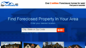 What Zip-foreclosures.com website looked like in 2018 (6 years ago)