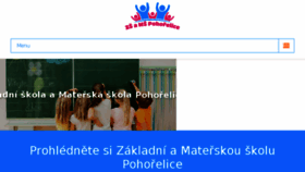 What Zspohorelice.cz website looked like in 2018 (6 years ago)