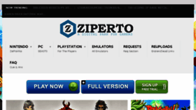 What Ziperto.com website looked like in 2018 (6 years ago)