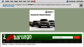 What Zkarnego.interia.pl website looked like in 2018 (6 years ago)